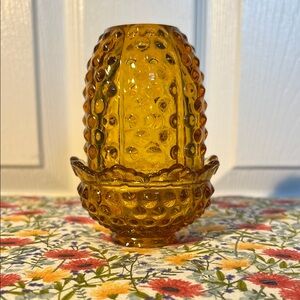 fenton amber fairy light